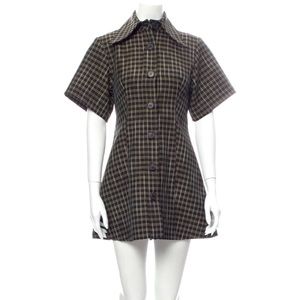 Beaufille plaid mini dress, XS, great condition
